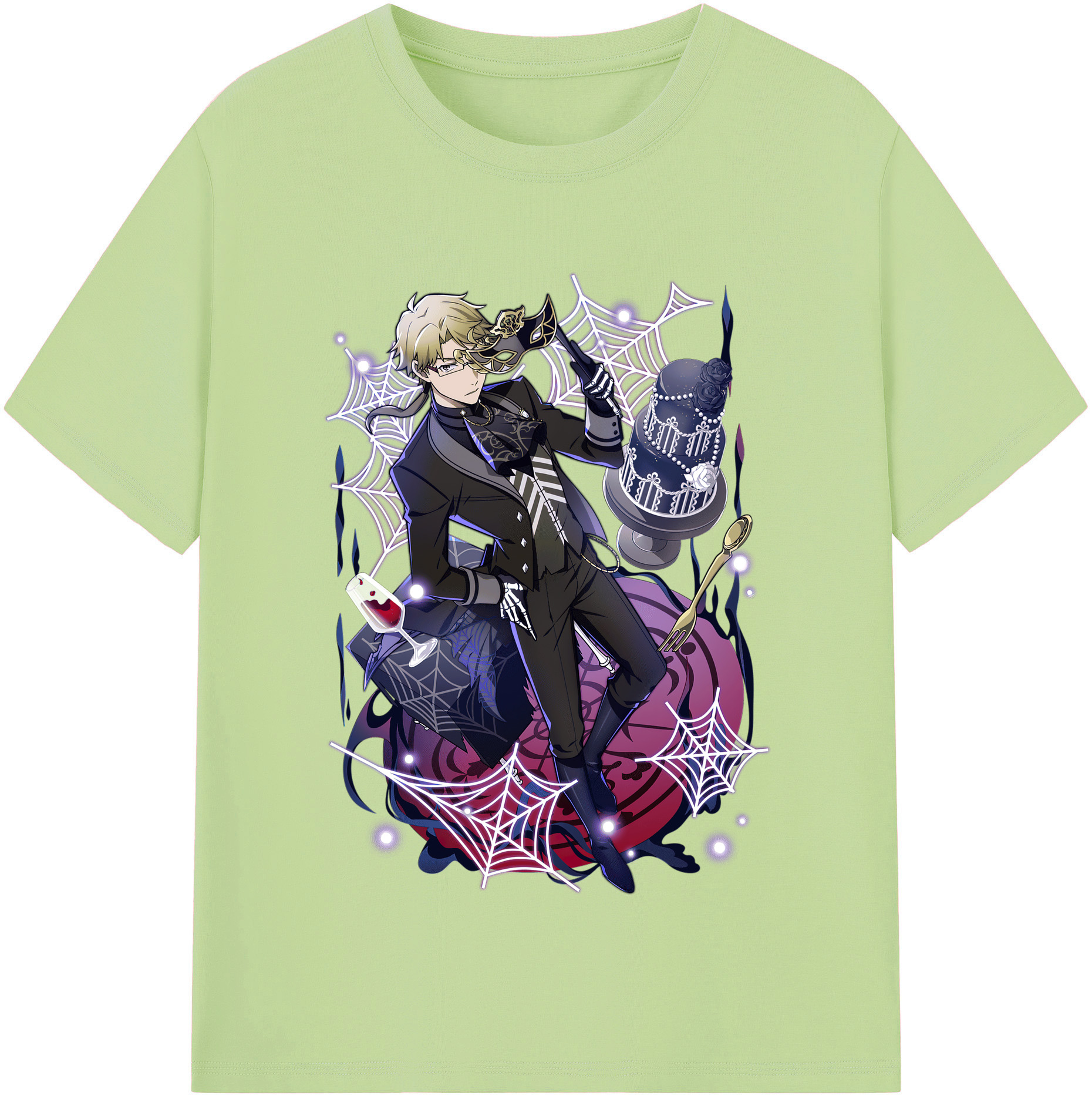（画像用） 文豪ストレイドッグス Bungo Stray Dogs 綿100％半袖Tシャツ（フロントプリント）